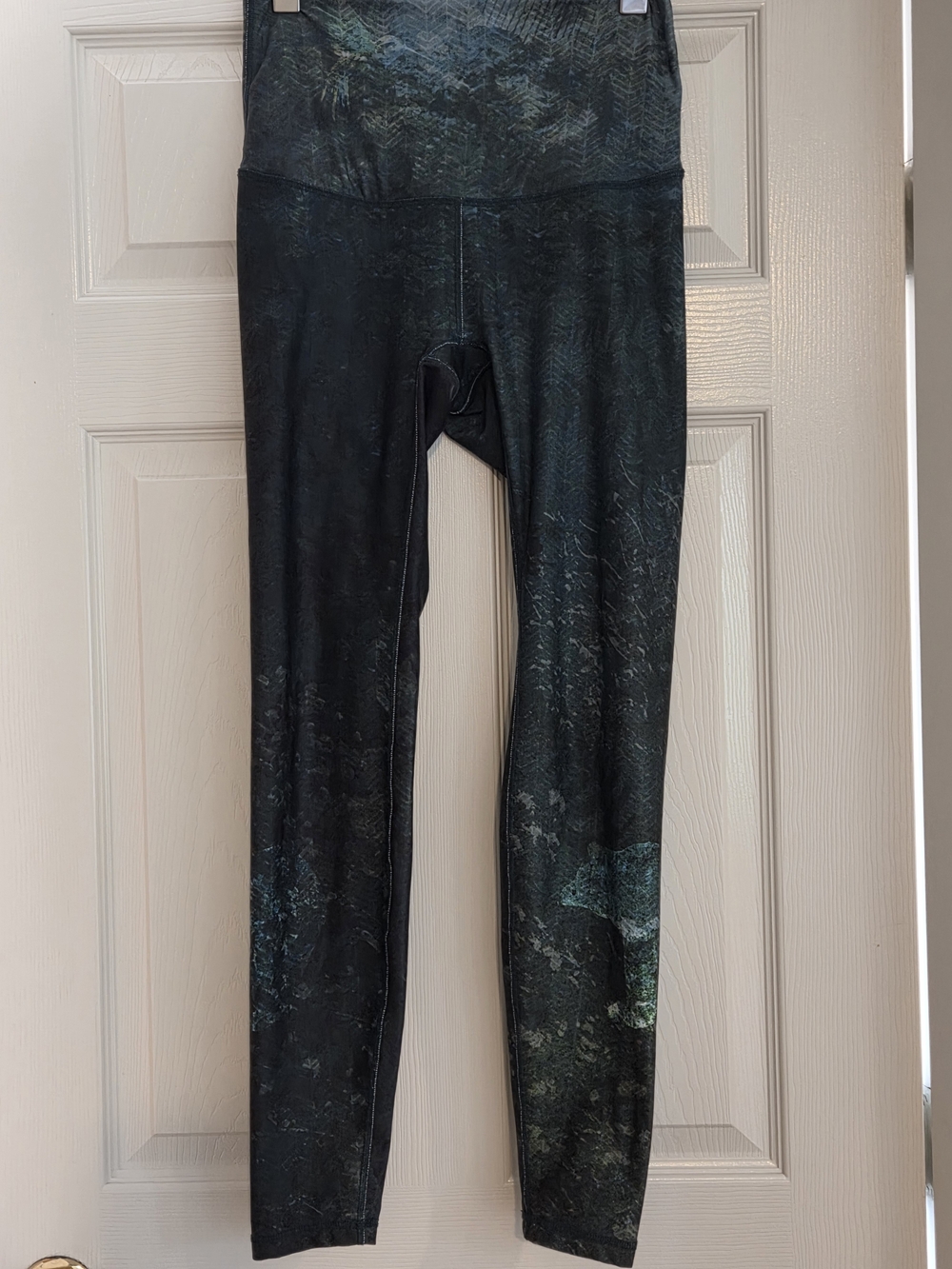Bewildher Forest Bear Print High Rise Leggings Medium 8 Eco Activewear 🇨🇦